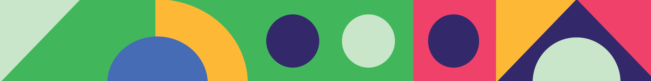 A full-width creative campaign collage featuring various outdoor ads and posters