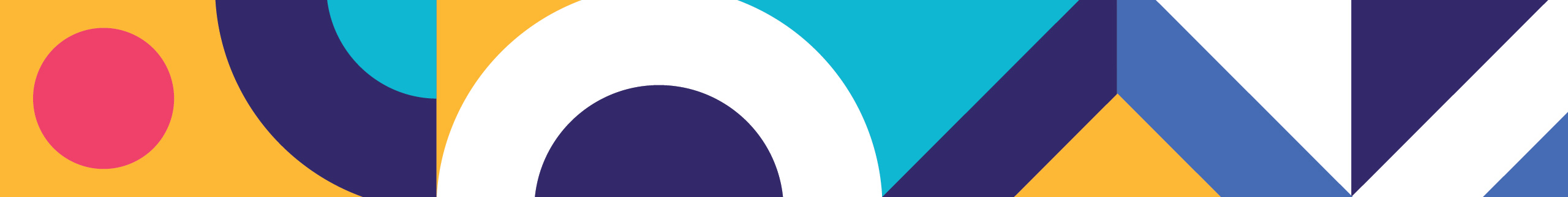 A full-width creative campaign collage featuring various outdoor ads and posters