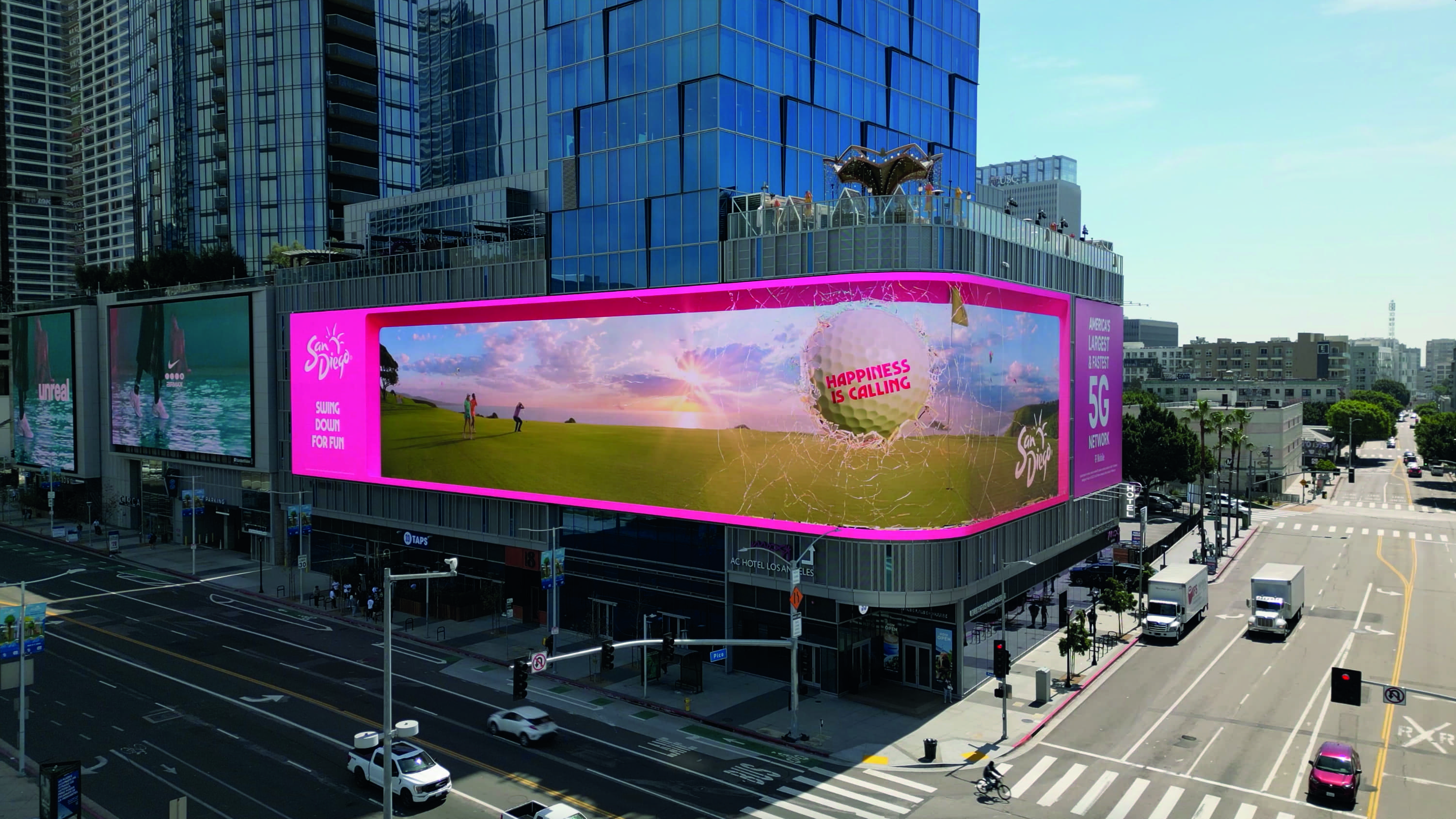 SAN DIEGO TOURISM AUTHORITY Campaign visual