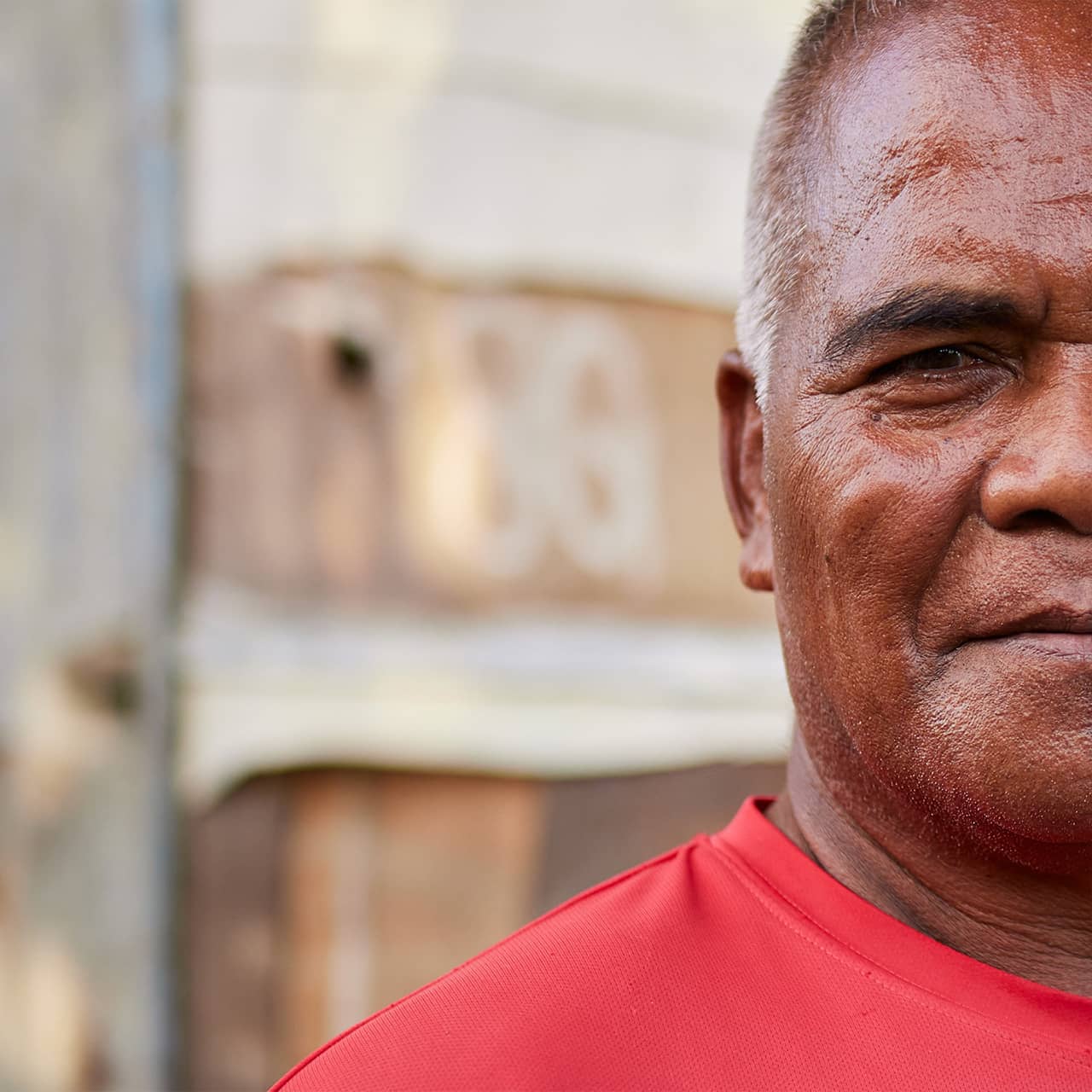 Portrait image of a man