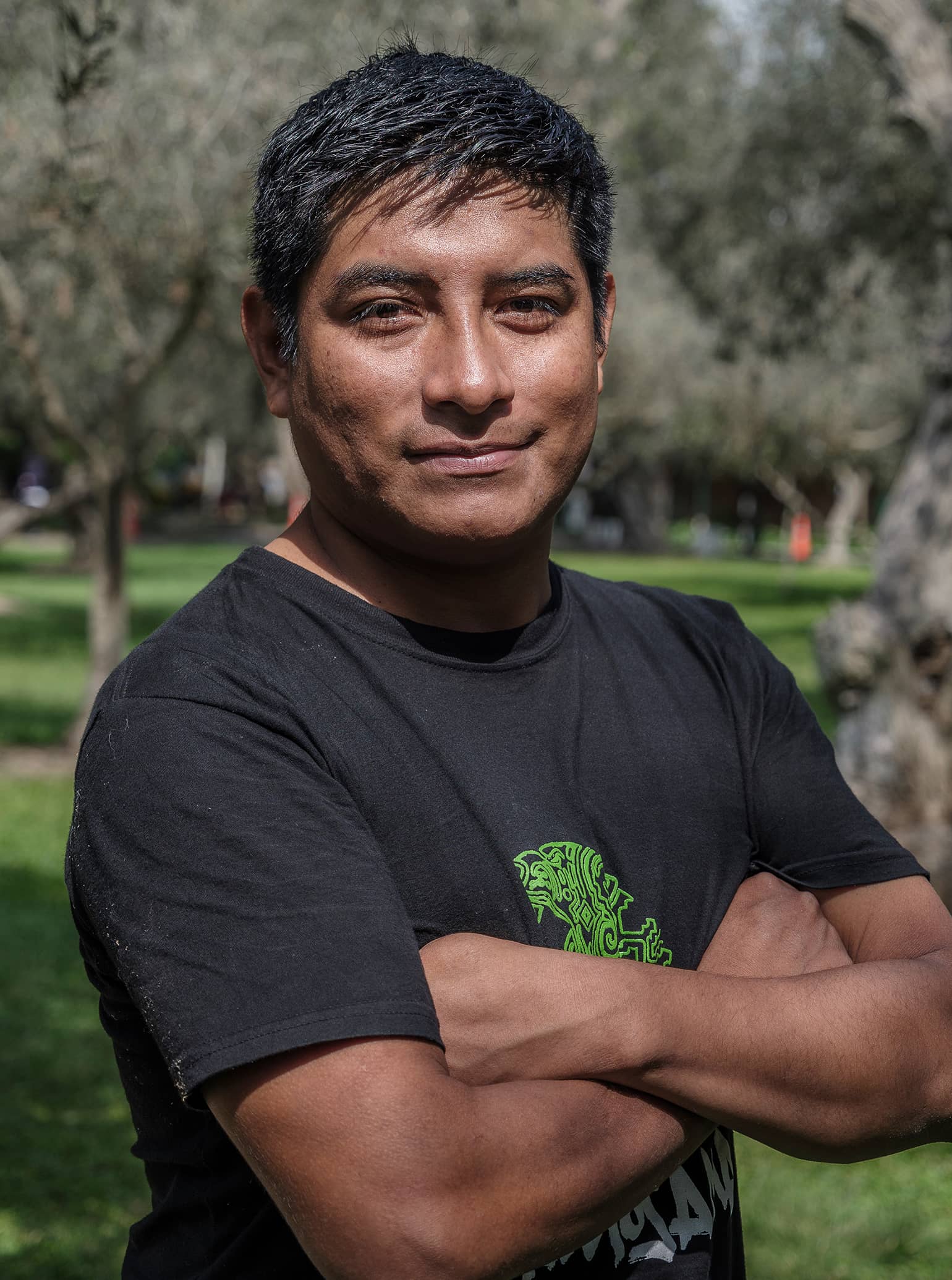 Pavel, defensor de los derechos climáticos de Perú